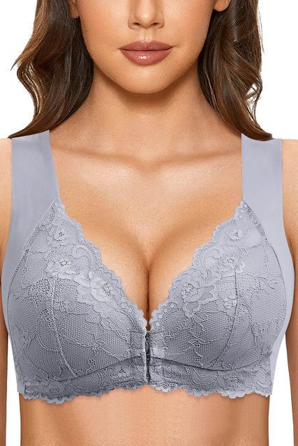 ComfortBra - 3-Pack Front Closure Seamless Bras with Pre-Shaped Cups 5