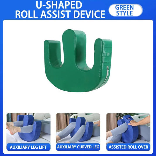 ComfortEase - Elderly Anti-Pressure Turning Pillow for Caregivers, Soft PU Leather, Easy Maintenance 0