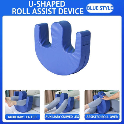 ComfortEase - Elderly Anti-Pressure Turning Pillow for Caregivers, Soft PU Leather, Easy Maintenance 5