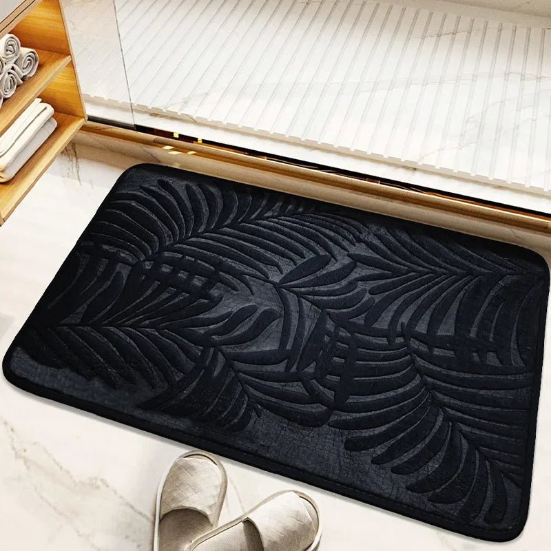 ComfortHome - Absorbent Non-Slip Memory Foam Bath Mat for Bathroom & Living Room 5