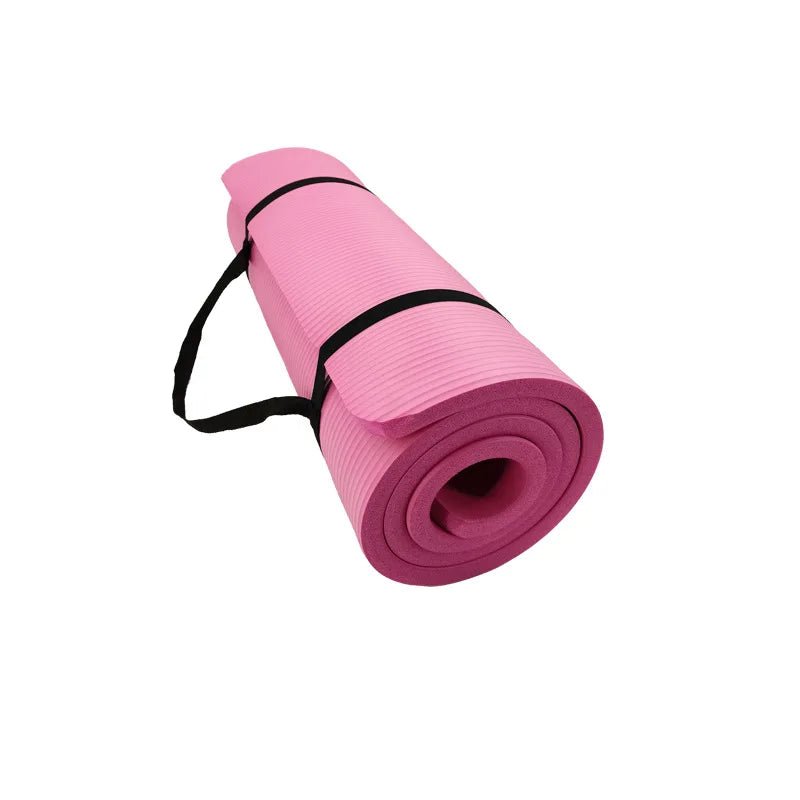 Comfort Foam Yoga Mat - 1CM Thick Non-Slip EVA Fitness Mat for Yoga & Pilates 1