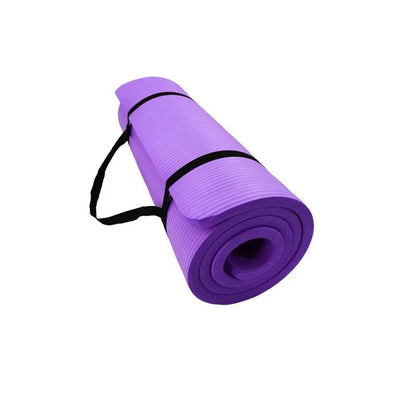 Comfort Foam Yoga Mat - 1CM Thick Non-Slip EVA Fitness Mat for Yoga & Pilates 2