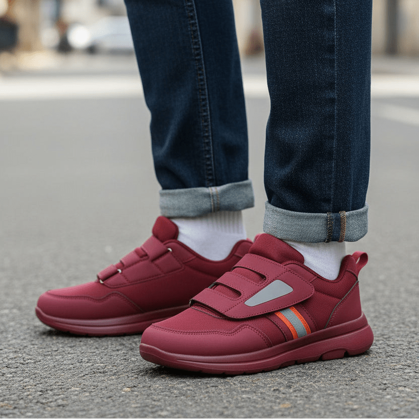 Comfortable Women's Shoes for Swollen Feet & Bunion Relief - Flat Heel Design 3