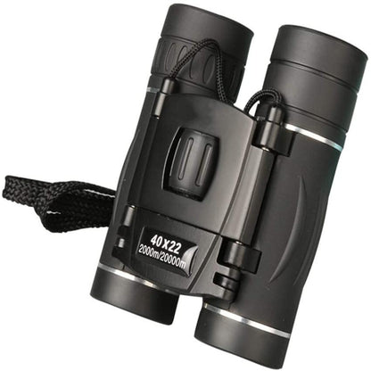 OPTIVEX – Compact 2000M Long Range Binoculars with 40x Magnification & BAK4 Glass