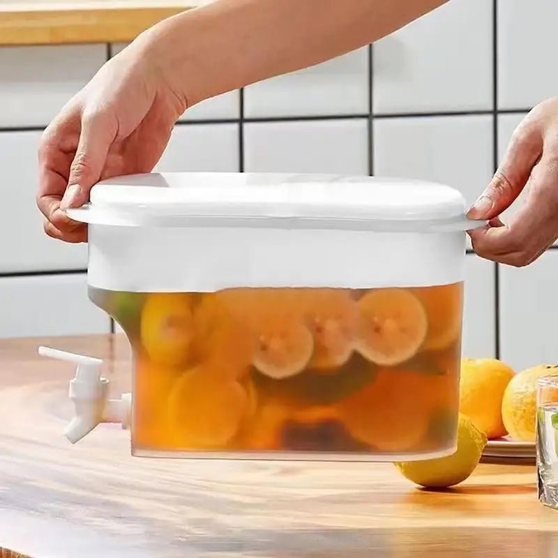 Compact Cold Beverage Dispenser - 2.8L/5L Capacity with Touch Faucet 3