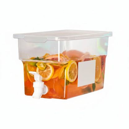 Compact Cold Beverage Dispenser - 2.8L/5L Capacity with Touch Faucet 7