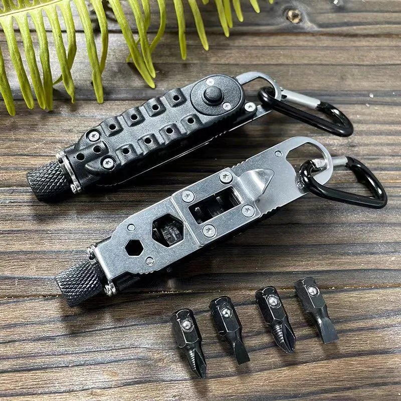 GEARLITE – Pocket Screwdriver Tool with LED Flashlight & Opener