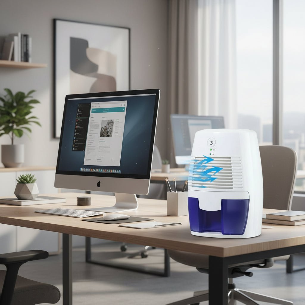 Compact Mini Dehumidifier - Efficient Humidity Control for Home & Office 2