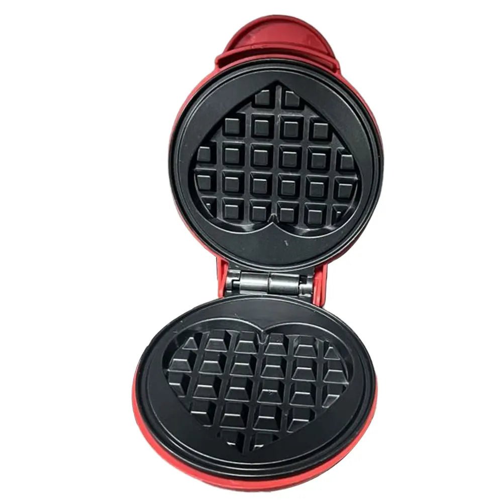 Compact Mini Waffle Maker - Quick Heating Waffle Iron Cooker for Easy Breakfasts 8