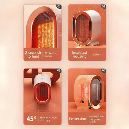 Compact Portable Electric Space Heater - Energy Efficient Ceramic Fan Heater 7