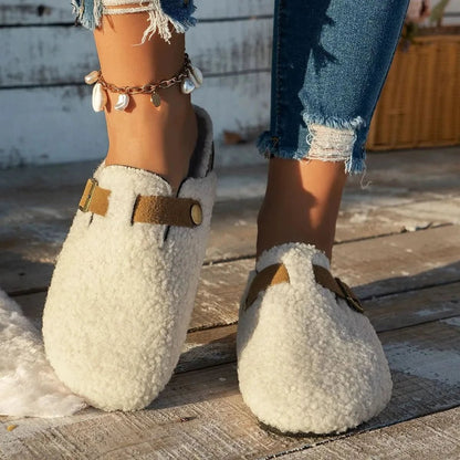 Contrortluxe - Luxury sheepskin woollen shoes for ultimate winter comfort 1