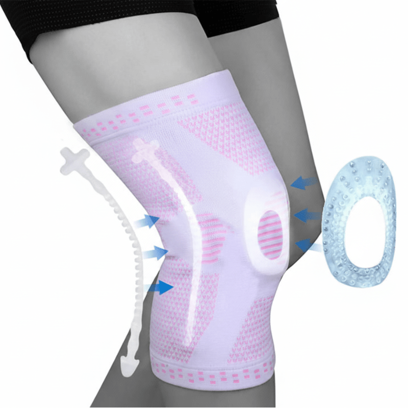 Copper Knee Brace with Patella Gel Pad & Side Stabilizers for Pain Relief 10