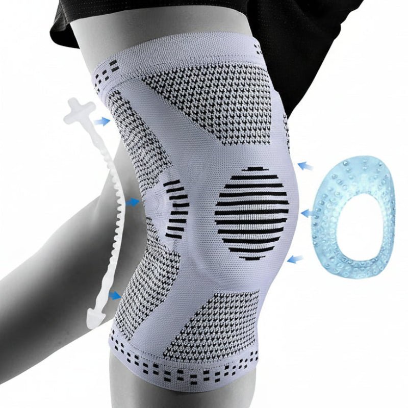 Copper Knee Brace with Patella Gel Pad & Side Stabilizers for Pain Relief 12