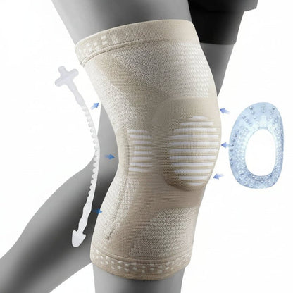 Copper Knee Brace with Patella Gel Pad & Side Stabilizers for Pain Relief 9