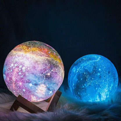 CosmoShine – Multicolor Moon Night Light with Remote Control 1
