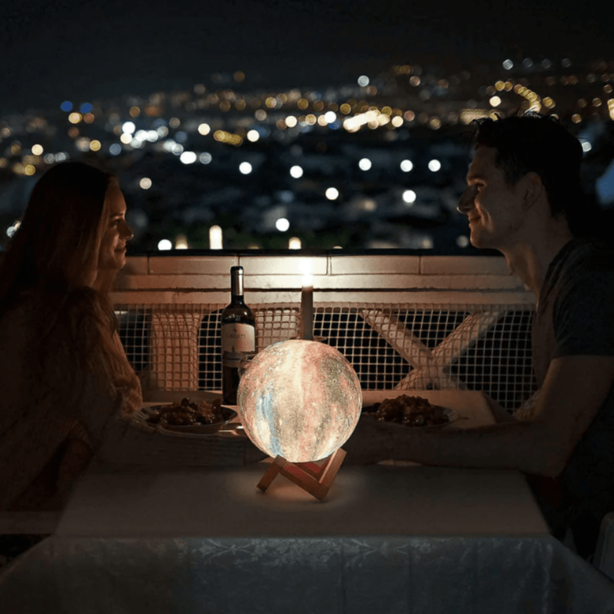 CosmoShine – Multicolor Moon Night Light with Remote Control 8