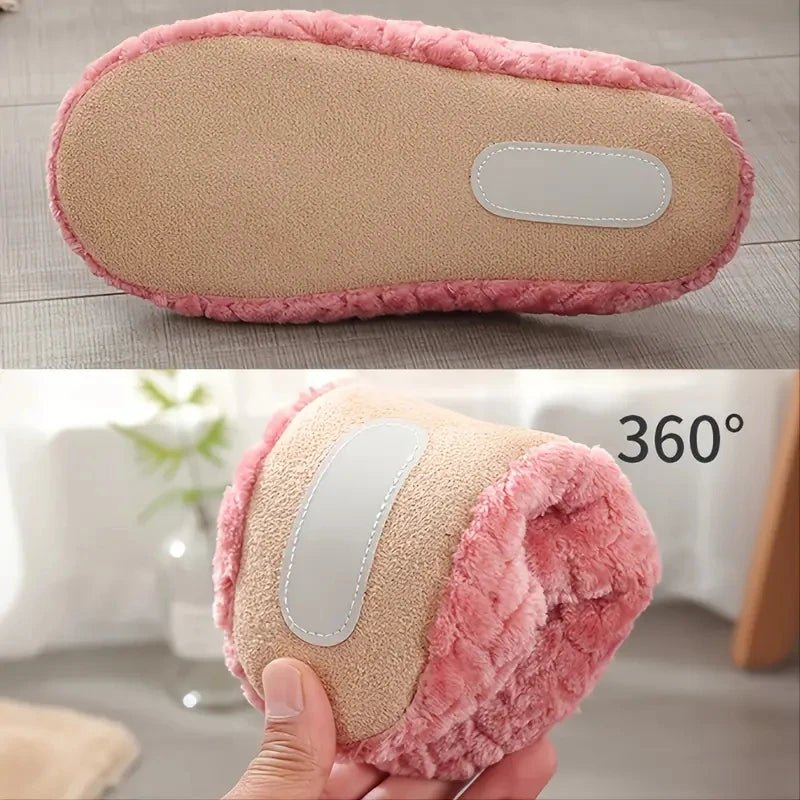 CozyFluff Unisex Soft Anti-Slip Indoor Slippers for Autumn & Winter Comfort 5