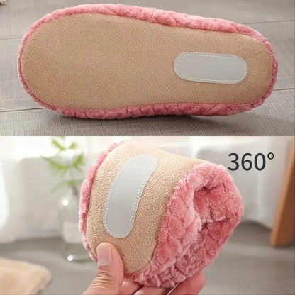 CozyFluff Unisex Soft Anti-Slip Indoor Slippers for Autumn & Winter Comfort 5
