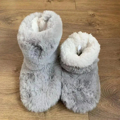CozyFur - Plush Indoor Winter Slippers for Men and Women, Soft Durable Sole 0