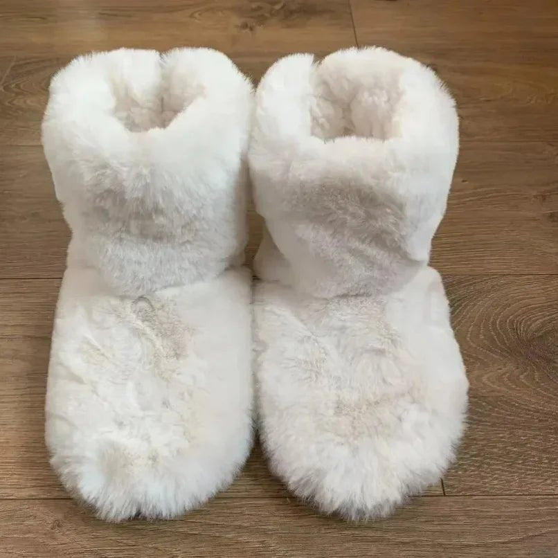 CozyFur - Plush Indoor Winter Slippers for Men and Women, Soft Durable Sole 3