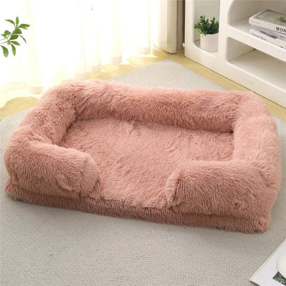 CozyNest Memory Foam Dog Bed Sofa Lounger for Small & Large Pets, Plush Support 10