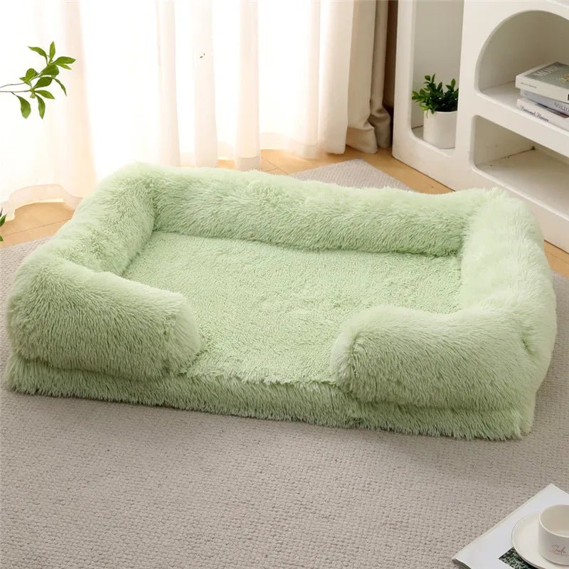 CozyNest Memory Foam Dog Bed Sofa Lounger for Small & Large Pets, Plush Support 14