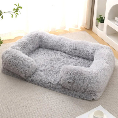 CozyNest Memory Foam Dog Bed Sofa Lounger for Small & Large Pets, Plush Support 15