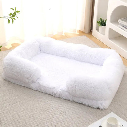 CozyNest Memory Foam Dog Bed Sofa Lounger for Small & Large Pets, Plush Support 17