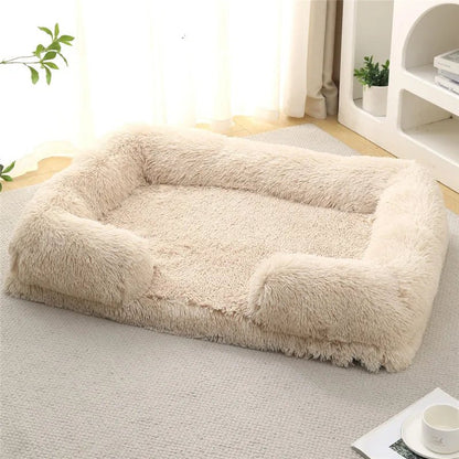 CozyNest Memory Foam Dog Bed Sofa Lounger for Small & Large Pets, Plush Support 21