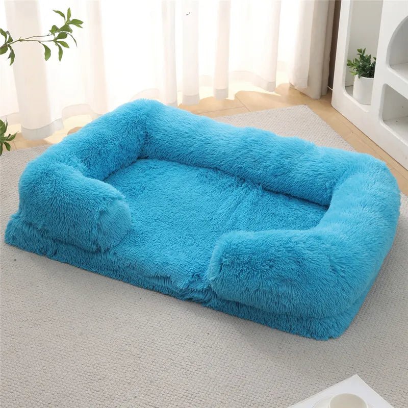 CozyNest Memory Foam Dog Bed Sofa Lounger for Small & Large Pets, Plush Support 22