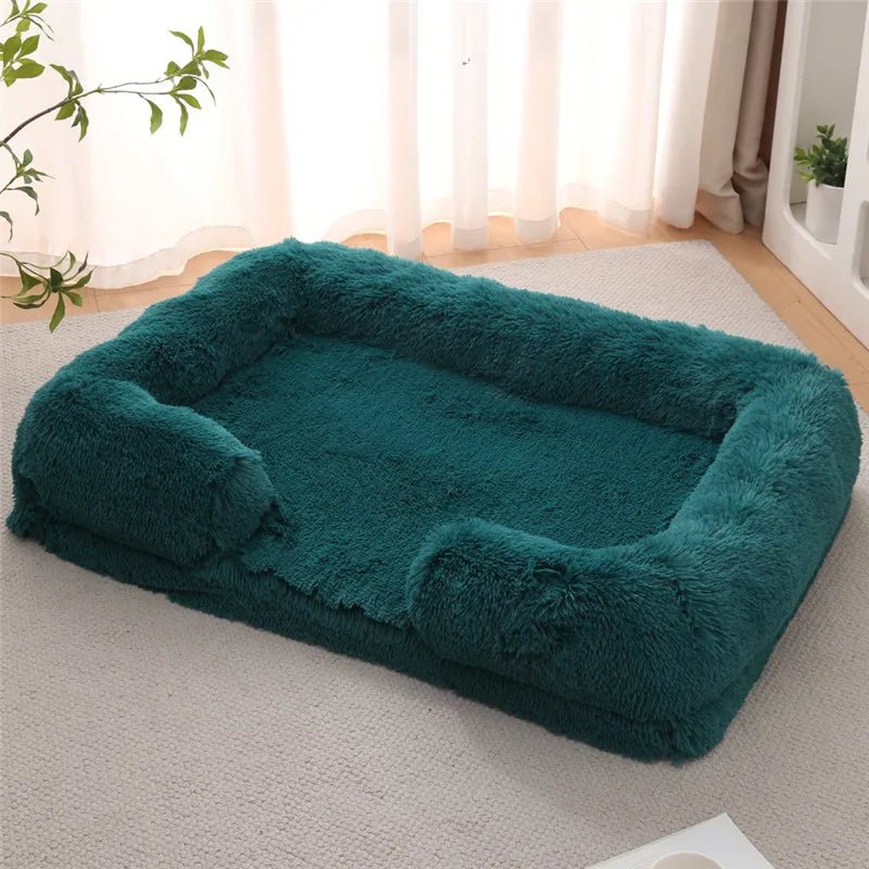 CozyNest Memory Foam Dog Bed Sofa Lounger for Small & Large Pets, Plush Support 23