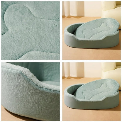 CozyNest Orthopedic Dog Bed - Waterproof Design for Large Dogs, Winter Comfort 2
