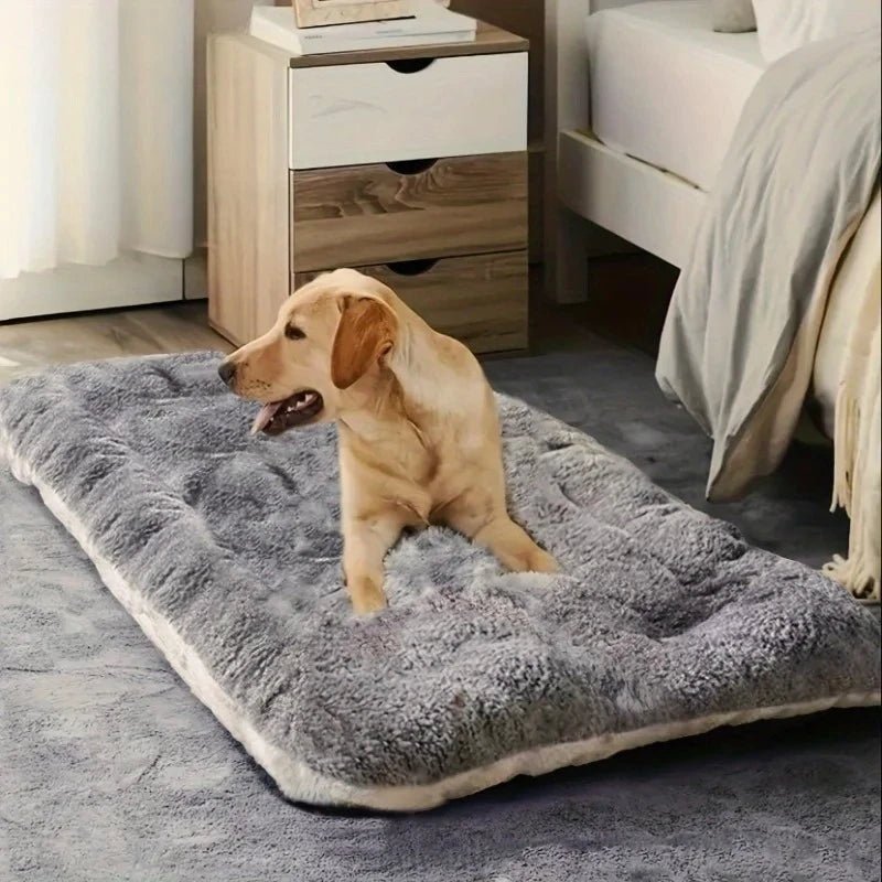 CozyNest Thickened Plush Dog Bed & Dog Lounger for All Sizes, Machine Washable 4
