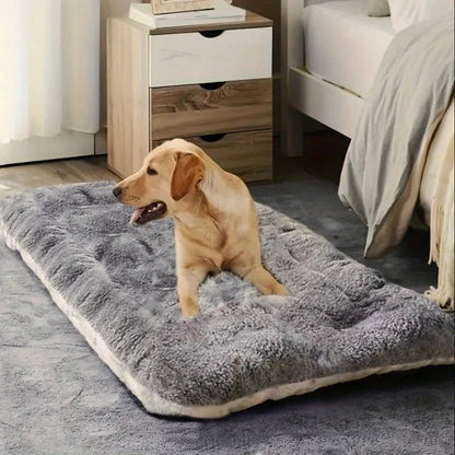 CozyNest Thickened Plush Dog Bed & Dog Lounger for All Sizes, Machine Washable 4