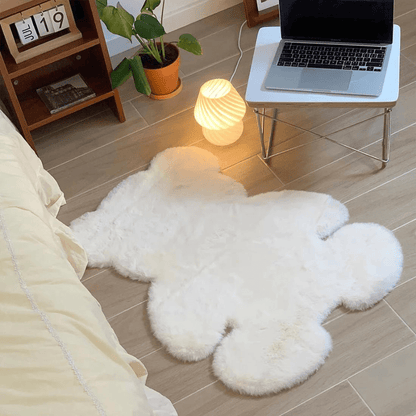Cozy Bear Rug - Plush Cartoon Floor Mat for Bedroom Comfort, 45 x 60 cm 5