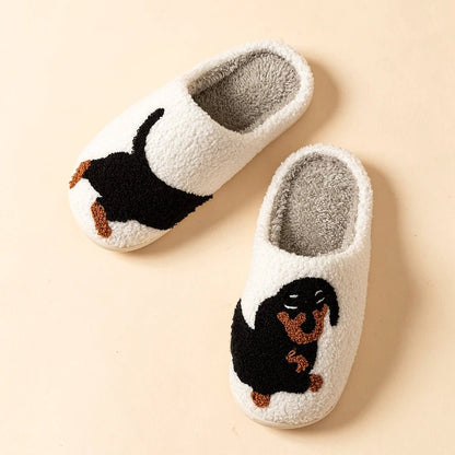 Cozy Dachshund Dog Women Slippers - Lightweight Indoor Winter Footwear 2