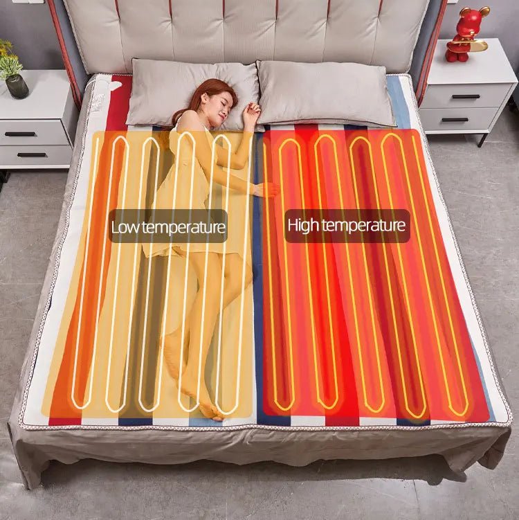 Cozy Electric Heated Blanket - Plush Material with Smart Control for Customized Warmth 4