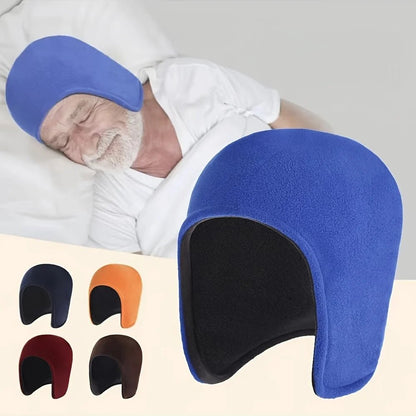 Cozy Fleece Double-Layer Beanie Hat - Warm Ear Cover for Outdoor Cycling 0