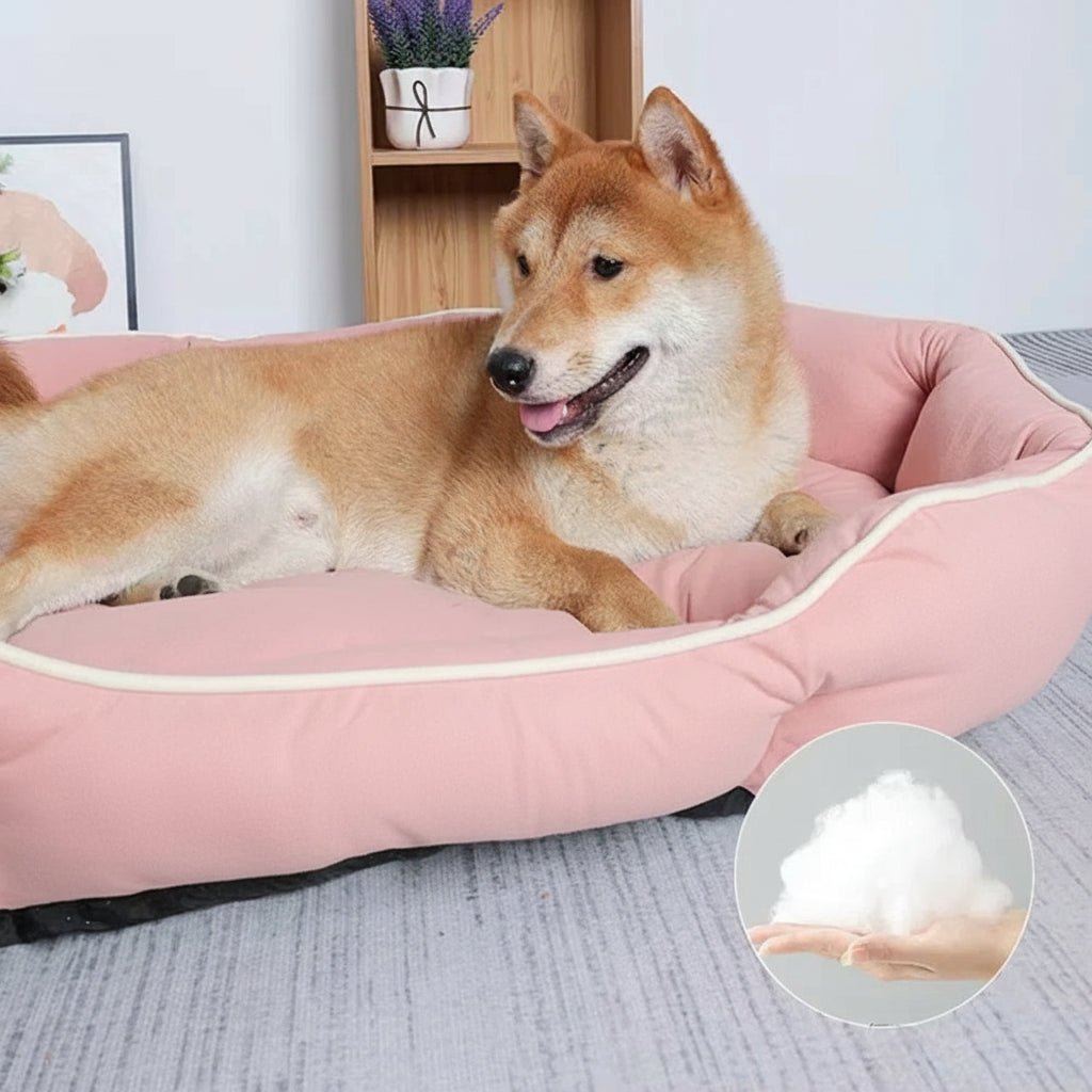 Cozy Haven - Large Dog Bed & Cat Bed with Warm Cushion for Ultimate Comfort 2