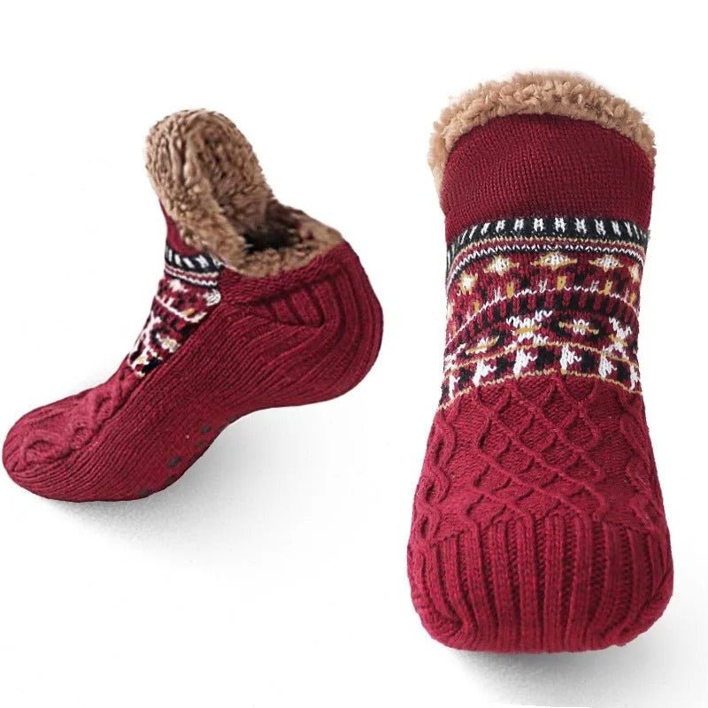 Cozy Home Grip Socks - Ultra-Soft Anti-Slip Indoor Slippers for Winter 2