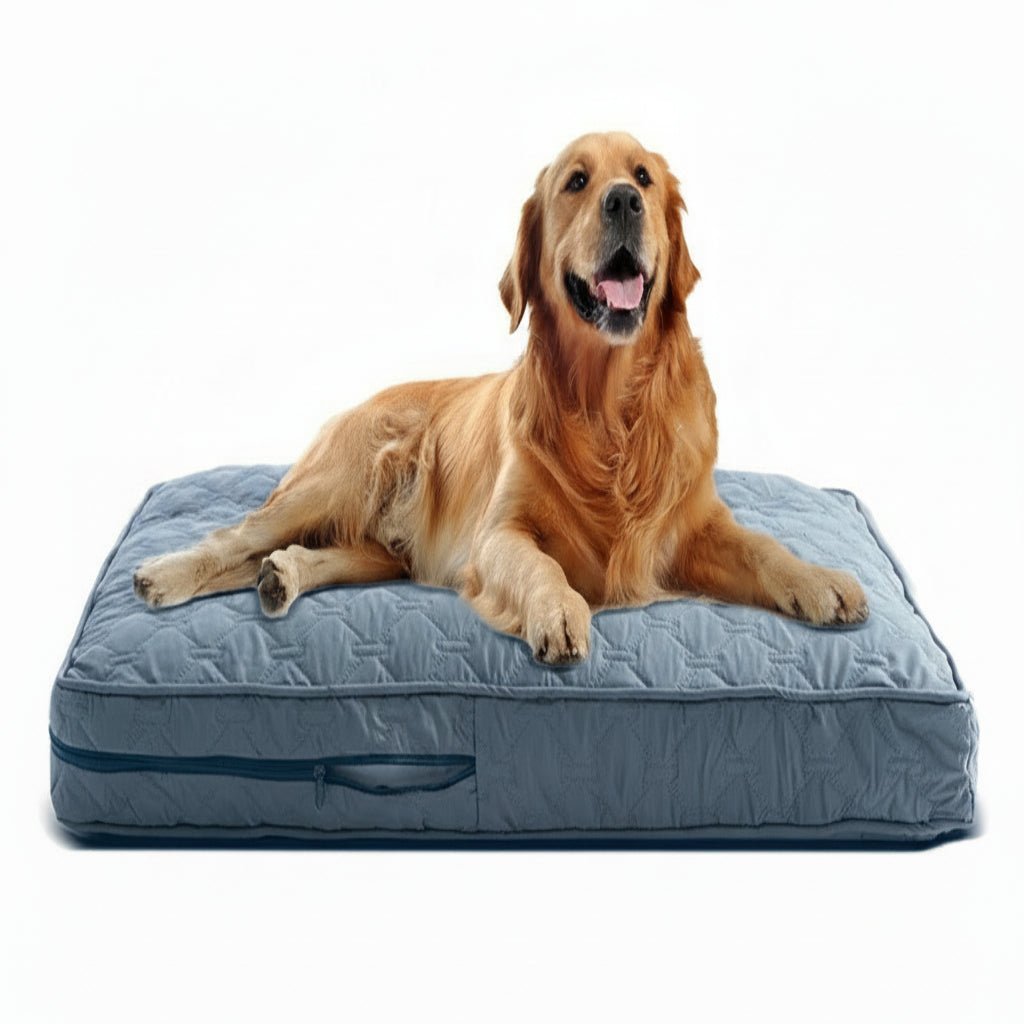 Cozy Orthopedic Dog Bed Cover for Large Dogs - Washable, Waterproof & Soft 10