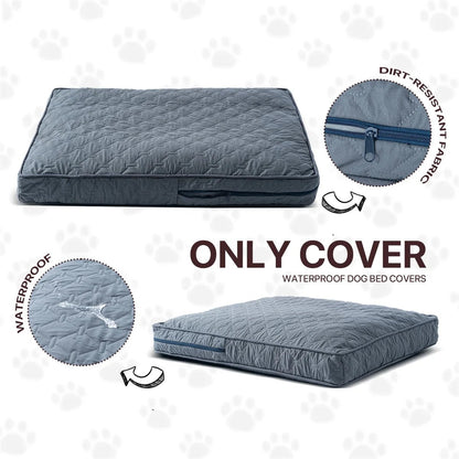 Cozy Orthopedic Dog Bed Cover for Large Dogs - Washable, Waterproof & Soft 5