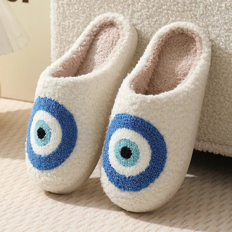 Cozy Plush Cartoon Slippers for Women - Warm, Soft, Anti-Slip Indoor Slides 6