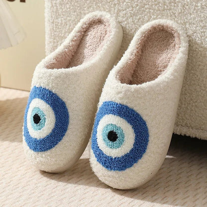 Cozy Plush Cartoon Slippers for Women - Warm, Soft, Anti-Slip Indoor Slides 6