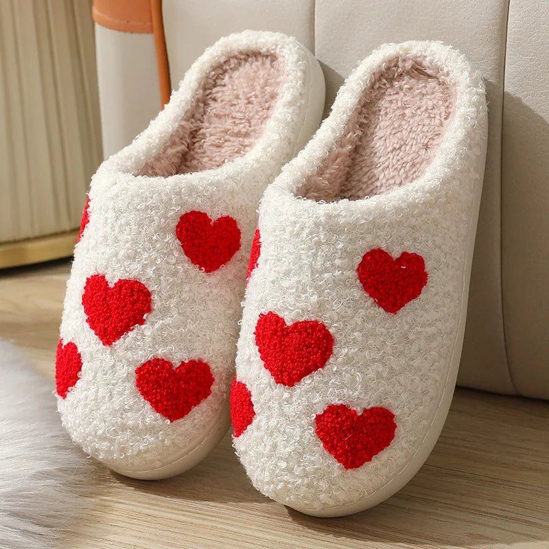 Cozy Plush Cartoon Slippers for Women - Warm, Soft, Anti-Slip Indoor Slides 8