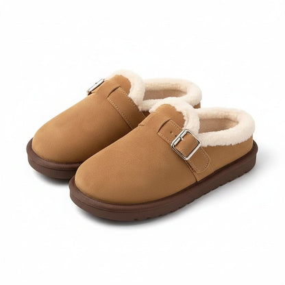 Cozy Retro Slip-On Sneakers with Fleece Lining for All-Day Comfort 5