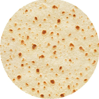 Cozy Taco Blanket - Soft Flannel Throw Blanket for All Ages, Fun Tortilla Design 0