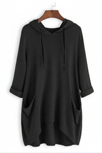 Cozy Women's Hoodie with Pockets - Soft Fabric for Autumn & Winter Comfort 1