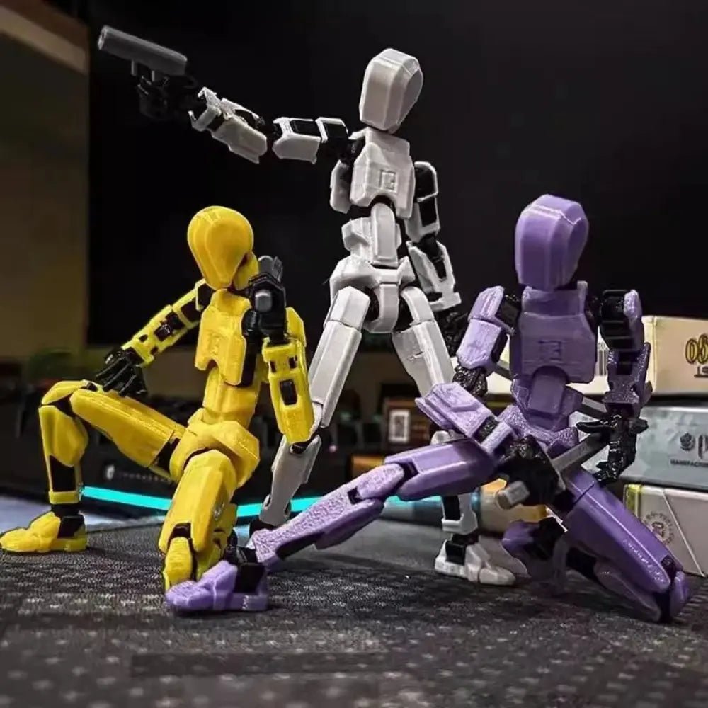 CreativeBot - Multi-Jointed Movable Robot Toy for Imaginative Play & Stress Relief 1