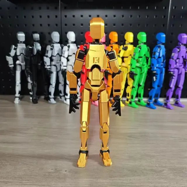 CreativeBot - Multi-Jointed Movable Robot Toy for Imaginative Play & Stress Relief 10
